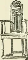 An illustration from L'ameublement français sous la renaissance (1913)