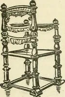 An illustration from L'ameublement français sous la renaissance (1913)