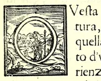 Picture 2 of 35 from La militare architettura, ouero, Fortificatione moderna : cauata dall'esperienza, e da varie maniere più pratticabili, con le regole principali dell'aritmetica, e dottrina de' triangoli spettante all'arte, espugnatione, e guardia delle piazze, et vn trattato dell'arte militare del capitan Pietro Ruggiero .. (1661), leaf 7