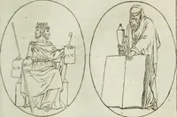 An illustration from La mythologie comparée avec l'histoire (1822)