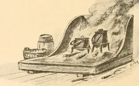 An illustration from La nao Santa María : memória de la Comisión Arqueológica Ejecutiva, 1892 (1892)
