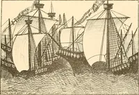 An illustration from La nao Santa María : memória de la Comisión Arqueológica Ejecutiva, 1892 (1892)