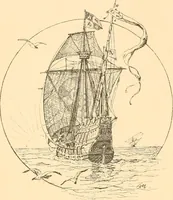 An illustration from La nao Santa María : memória de la Comisión Arqueológica Ejecutiva, 1892 (1892)