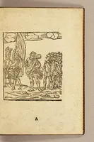 An illustration from Lancaster his allarums, honorable assaultes, and supprising of the block-houses and store-houses belonging to Fernand Bucke in Brasill. : With his braue attempt in landing in the mouth of the ordinaunce there, which were cannons culuering, cannon periall and sacres of brasse, with other sundry his most resolute and braue attempts in that country. From whence he laded of their spoyles and rich commodities he there found fifteene good ships, which was sinemon, sugar, pepper, cloues, mace, callow-cloth and brassel-wood with other commodities. With the names of such men of worth hauing charge within this most honorable attempt lost their liues. Published for their eternall honor. (1595)
