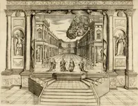 An illustration from L'Andromeda (1639)