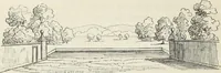 An illustration from The landscape gardening and landscape architecture of the late Humphry Repton, esq., being his entire works on these subjects : ...with historical and scientific introduction, a systematic analysis, a biographical notice, notes, and copious alphabetical index (1840)