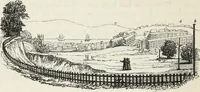 An illustration from The landscape gardening and landscape architecture of the late Humphry Repton, esq., being his entire works on these subjects : ...with historical and scientific introduction, a systematic analysis, a biographical notice, notes, and copious alphabetical index (1840)