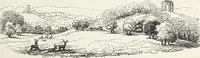 An illustration from The landscape gardening and landscape architecture of the late Humphry Repton, esq., being his entire works on these subjects : ...with historical and scientific introduction, a systematic analysis, a biographical notice, notes, and copious alphabetical index (1840)