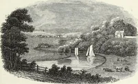 An illustration from The landscape gardening and landscape architecture of the late Humphry Repton, esq., being his entire works on these subjects : ...with historical and scientific introduction, a systematic analysis, a biographical notice, notes, and copious alphabetical index (1840)