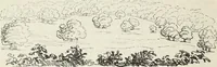 An illustration from The landscape gardening and landscape architecture of the late Humphry Repton, esq., being his entire works on these subjects : ...with historical and scientific introduction, a systematic analysis, a biographical notice, notes, and copious alphabetical index (1840)