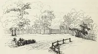 An illustration from The landscape gardening and landscape architecture of the late Humphry Repton, esq., being his entire works on these subjects : ...with historical and scientific introduction, a systematic analysis, a biographical notice, notes, and copious alphabetical index (1840)