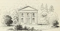 An illustration from The landscape gardening and landscape architecture of the late Humphry Repton, esq., being his entire works on these subjects : ...with historical and scientific introduction, a systematic analysis, a biographical notice, notes, and copious alphabetical index (1840)