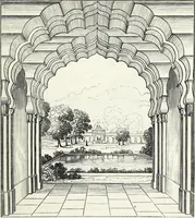 Picture 115 of 227 from The landscape gardening and landscape architecture of the late Humphry Repton, esq., being his entire works on these subjects : ...with historical and scientific introduction, a systematic analysis, a biographical notice, notes, and copious alphabetical index (1840), leaf 422