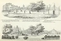 An illustration from The landscape gardening and landscape architecture of the late Humphry Repton, esq., being his entire works on these subjects : ...with historical and scientific introduction, a systematic analysis, a biographical notice, notes, and copious alphabetical index (1840)