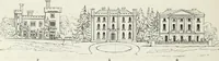 An illustration from The landscape gardening and landscape architecture of the late Humphry Repton, esq., being his entire works on these subjects : ...with historical and scientific introduction, a systematic analysis, a biographical notice, notes, and copious alphabetical index (1840)