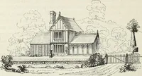 An illustration from The landscape gardening and landscape architecture of the late Humphry Repton, esq., being his entire works on these subjects : ...with historical and scientific introduction, a systematic analysis, a biographical notice, notes, and copious alphabetical index (1840)