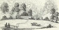 Picture 157 of 227 from The landscape gardening and landscape architecture of the late Humphry Repton, esq., being his entire works on these subjects : ...with historical and scientific introduction, a systematic analysis, a biographical notice, notes, and copious alphabetical index (1840), leaf 490