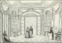 An illustration from The landscape gardening and landscape architecture of the late Humphry Repton, esq., being his entire works on these subjects : ...with historical and scientific introduction, a systematic analysis, a biographical notice, notes, and copious alphabetical index (1840)