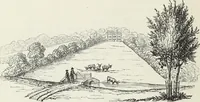 An illustration from The landscape gardening and landscape architecture of the late Humphry Repton, esq., being his entire works on these subjects : ...with historical and scientific introduction, a systematic analysis, a biographical notice, notes, and copious alphabetical index (1840)