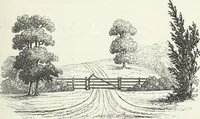 An illustration from The landscape gardening and landscape architecture of the late Humphry Repton, esq., being his entire works on these subjects : ...with historical and scientific introduction, a systematic analysis, a biographical notice, notes, and copious alphabetical index (1840)