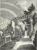 An illustration from The landscape gardening and landscape architecture of the late Humphry Repton, esq., being his entire works on these subjects : ...with historical and scientific introduction, a systematic analysis, a biographical notice, notes, and copious alphabetical index (1840)