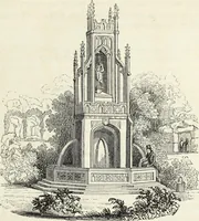 An illustration from The landscape gardening and landscape architecture of the late Humphry Repton, esq., being his entire works on these subjects : ...with historical and scientific introduction, a systematic analysis, a biographical notice, notes, and copious alphabetical index (1840)