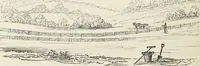 An illustration from The landscape gardening and landscape architecture of the late Humphry Repton, esq., being his entire works on these subjects : ...with historical and scientific introduction, a systematic analysis, a biographical notice, notes, and copious alphabetical index (1840)