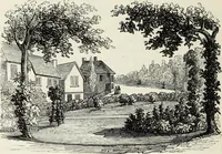 An illustration from The landscape gardening and landscape architecture of the late Humphry Repton, esq., being his entire works on these subjects : ...with historical and scientific introduction, a systematic analysis, a biographical notice, notes, and copious alphabetical index (1840)