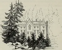 An illustration from The landscape gardening and landscape architecture of the late Humphry Repton, esq., being his entire works on these subjects : ...with historical and scientific introduction, a systematic analysis, a biographical notice, notes, and copious alphabetical index (1840)