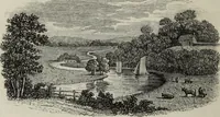 An illustration from The landscape gardening and landscape architecture of the late Humphry Repton, esq., being his entire works on these subjects : ...with historical and scientific introduction, a systematic analysis, a biographical notice, notes, and copious alphabetical index (1840)