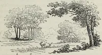 An illustration from The landscape gardening and landscape architecture of the late Humphry Repton, esq., being his entire works on these subjects : ...with historical and scientific introduction, a systematic analysis, a biographical notice, notes, and copious alphabetical index (1840)