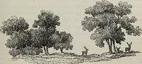 An illustration from The landscape gardening and landscape architecture of the late Humphry Repton, esq., being his entire works on these subjects : ...with historical and scientific introduction, a systematic analysis, a biographical notice, notes, and copious alphabetical index (1840)