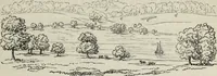 An illustration from The landscape gardening and landscape architecture of the late Humphry Repton, esq., being his entire works on these subjects : ...with historical and scientific introduction, a systematic analysis, a biographical notice, notes, and copious alphabetical index (1840)