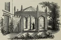 An illustration from The landscape gardening and landscape architecture of the late Humphry Repton, esq., being his entire works on these subjects : ...with historical and scientific introduction, a systematic analysis, a biographical notice, notes, and copious alphabetical index (1840)