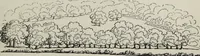 An illustration from The landscape gardening and landscape architecture of the late Humphry Repton, esq., being his entire works on these subjects : ...with historical and scientific introduction, a systematic analysis, a biographical notice, notes, and copious alphabetical index (1840)