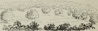 An illustration from The landscape gardening and landscape architecture of the late Humphry Repton, esq., being his entire works on these subjects : ...with historical and scientific introduction, a systematic analysis, a biographical notice, notes, and copious alphabetical index (1840)