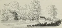 An illustration from The landscape gardening and landscape architecture of the late Humphry Repton, esq., being his entire works on these subjects : ...with historical and scientific introduction, a systematic analysis, a biographical notice, notes, and copious alphabetical index (1840)