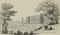 An illustration from The landscape gardening and landscape architecture of the late Humphry Repton, esq., being his entire works on these subjects : ...with historical and scientific introduction, a systematic analysis, a biographical notice, notes, and copious alphabetical index (1840)