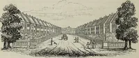 An illustration from The landscape gardening and landscape architecture of the late Humphry Repton, esq., being his entire works on these subjects : ...with historical and scientific introduction, a systematic analysis, a biographical notice, notes, and copious alphabetical index (1840)