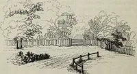 An illustration from The landscape gardening and landscape architecture of the late Humphry Repton, esq., being his entire works on these subjects : ...with historical and scientific introduction, a systematic analysis, a biographical notice, notes, and copious alphabetical index (1840)