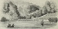 An illustration from The landscape gardening and landscape architecture of the late Humphry Repton, esq., being his entire works on these subjects : ...with historical and scientific introduction, a systematic analysis, a biographical notice, notes, and copious alphabetical index (1840)
