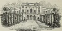 An illustration from The landscape gardening and landscape architecture of the late Humphry Repton, esq., being his entire works on these subjects : ...with historical and scientific introduction, a systematic analysis, a biographical notice, notes, and copious alphabetical index (1840)