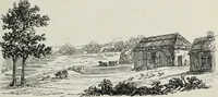 An illustration from The landscape gardening and landscape architecture of the late Humphry Repton, esq., being his entire works on these subjects : ...with historical and scientific introduction, a systematic analysis, a biographical notice, notes, and copious alphabetical index (1840)