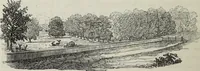 An illustration from The landscape gardening and landscape architecture of the late Humphry Repton, esq., being his entire works on these subjects : ...with historical and scientific introduction, a systematic analysis, a biographical notice, notes, and copious alphabetical index (1840)
