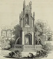 An illustration from The landscape gardening and landscape architecture of the late Humphry Repton, esq., being his entire works on these subjects : ...with historical and scientific introduction, a systematic analysis, a biographical notice, notes, and copious alphabetical index (1840)