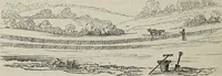 An illustration from The landscape gardening and landscape architecture of the late Humphry Repton, esq., being his entire works on these subjects : ...with historical and scientific introduction, a systematic analysis, a biographical notice, notes, and copious alphabetical index (1840)