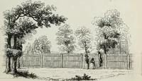 An illustration from The landscape gardening and landscape architecture of the late Humphry Repton, esq., being his entire works on these subjects : ...with historical and scientific introduction, a systematic analysis, a biographical notice, notes, and copious alphabetical index (1840)