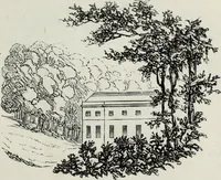 An illustration from The landscape gardening and landscape architecture of the late Humphry Repton, esq., being his entire works on these subjects : ...with historical and scientific introduction, a systematic analysis, a biographical notice, notes, and copious alphabetical index (1840)