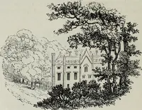 An illustration from The landscape gardening and landscape architecture of the late Humphry Repton, esq., being his entire works on these subjects : ...with historical and scientific introduction, a systematic analysis, a biographical notice, notes, and copious alphabetical index (1840)