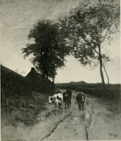 An illustration from Landscape painting and modern Dutch artists, by E. B. Greenshields .. (1906)